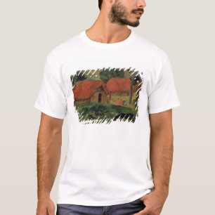 The Three Huts, Tahiti, 1891-92 (oil on canvas) T-Shirt