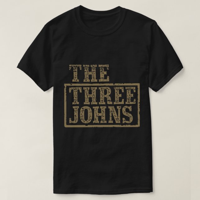 The Three Johns Essential T-Shirt (Design Front)