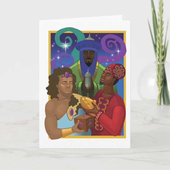 The three Kings Holiday Card (Front)