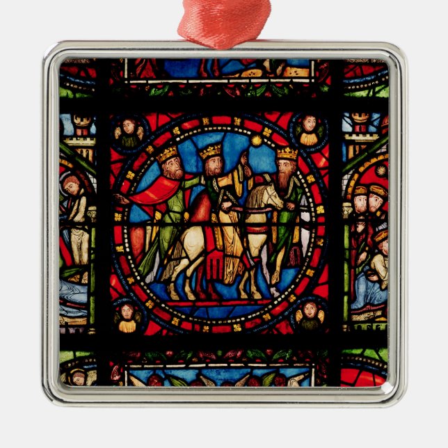 The Three Magi Metal Ornament (Front)