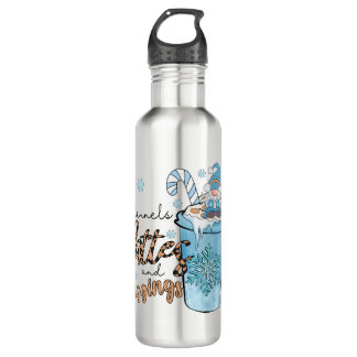The Three Most Important Things in Winter Coffee M 710 Ml Water Bottle