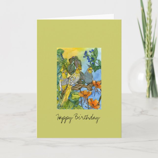 The Three Muskatiels Card (Front)