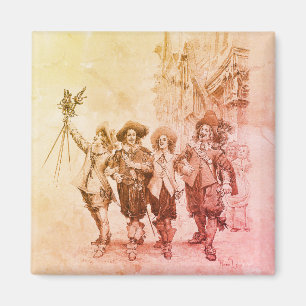 The Three Musketeers by Alexandre Dumas Magnet