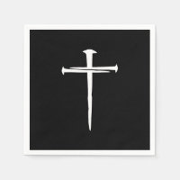 The Three Nails White Cross Christian