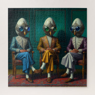 The three observers jigsaw puzzle