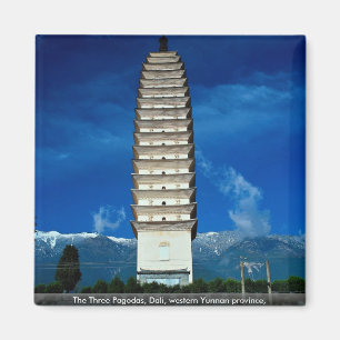 The Three Pagodas, Dali, western Yunnan province, Magnet