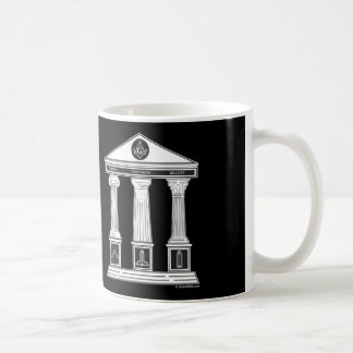 The Three Pillars of Freemasonry Coffee Mug