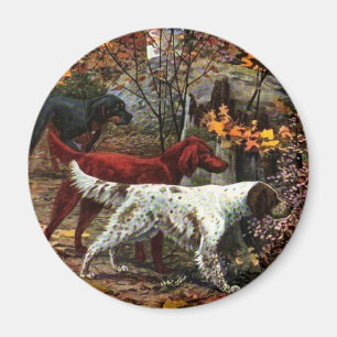 The Three Setters Magnet