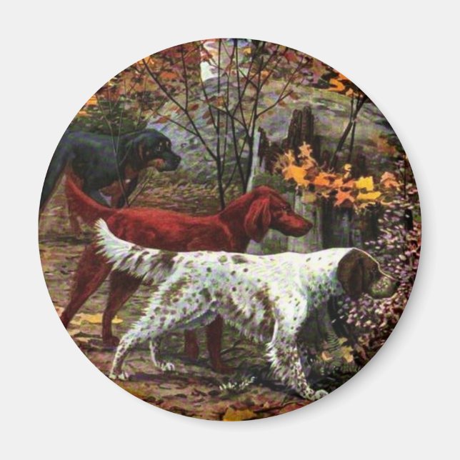 The Three Setters Magnet (Front)