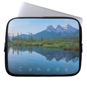 The Three Sisters at Dawn Laptop Sleeve