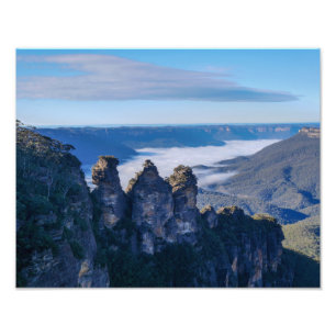 The Three Sisters, The Blue Mountain - Photo Print