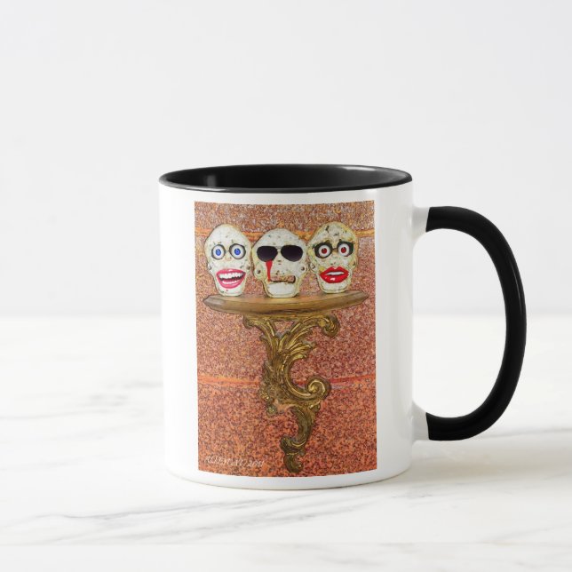 The Three Skulls Mug (Right)