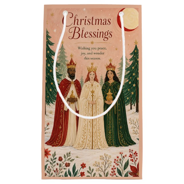 The Three Sovereigns of Solstice Small Gift Bag (Front)