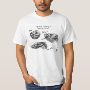 "The Three Stages of a Hognose Hissyfit" T-Shirt