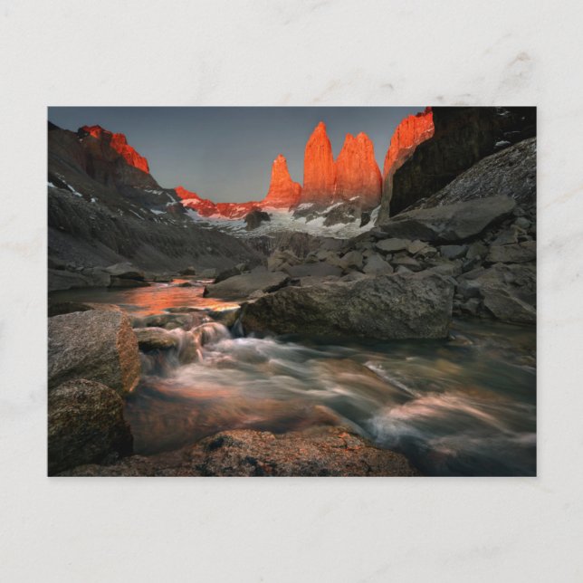 The Three Towers Postcard (Front)