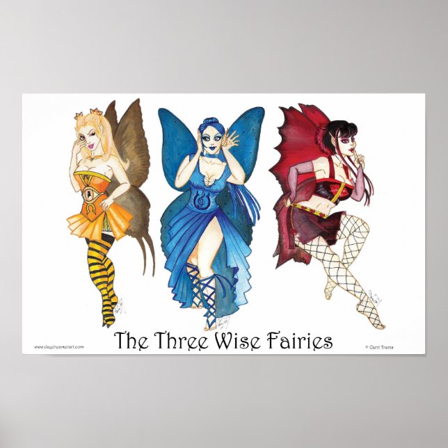 The Three Wise Fairies 11x17 Poster (Front)