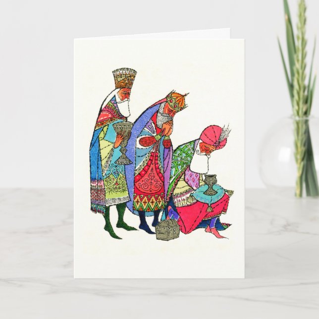 The Three Wise Men Christmas Card (Front)