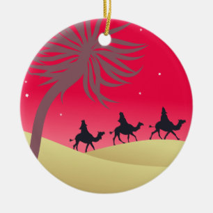 The Three Wisemen Ceramic Ornament