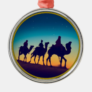 The Three Wisemen Metal Ornament