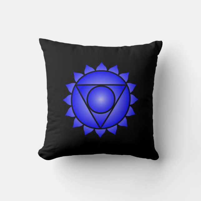 The Throat Chakra Cushion (Front)