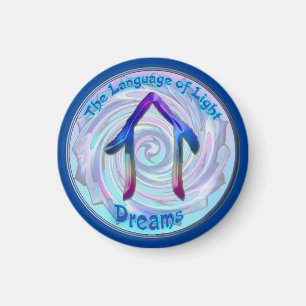 The Throat Chakra - Symbol Dreams Magnet