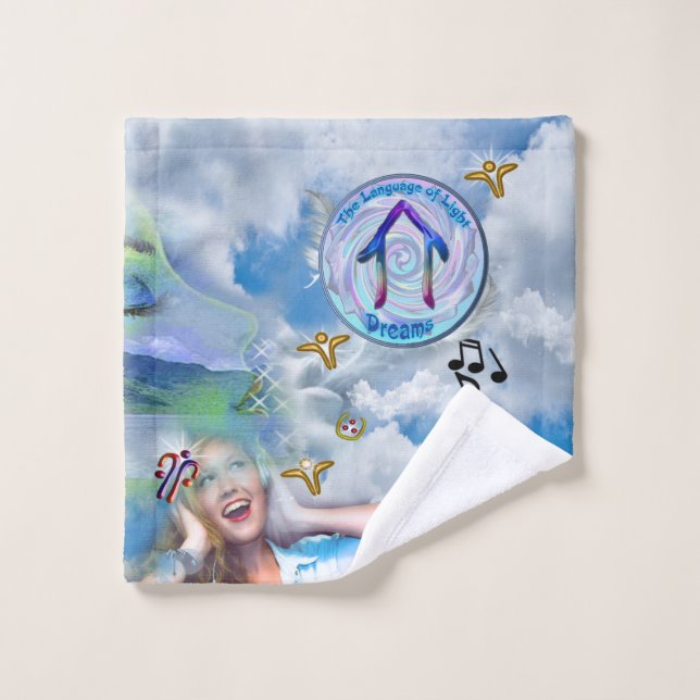 The Throat Chakra - Symbol Dreams  Wash Cloth (Wash Cloth)