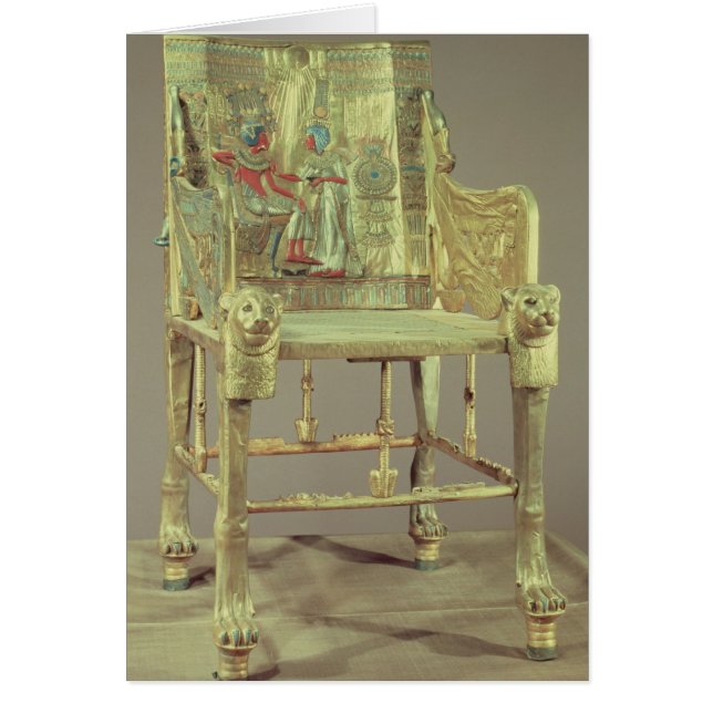 The throne of Tutankhamun  New Kingdom (Front)