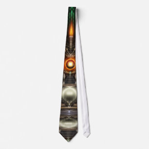 The Throne Room Fractal Art Tie