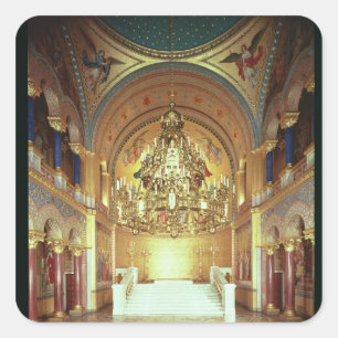 The Throne Room from the north Square Sticker