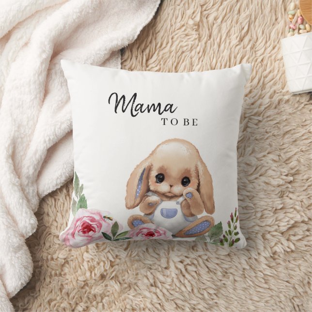 The Throw Pillow for a baby shower. (Blanket)