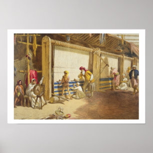 The Thug School of Industry, Jubbulpore, 1863 (chr Poster