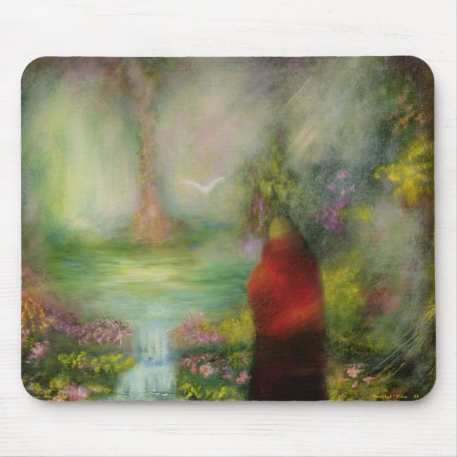 The Tibetan Monk 1989 Mouse Pad (Front)