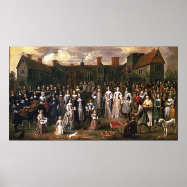 The Tichborne Dole, 1671 Poster (Front)