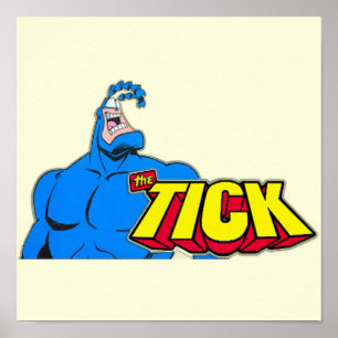 The Tick Man in Blue Suits Poster