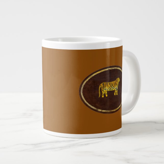 The Tiger 2009 Large Coffee Mug (Front Right)