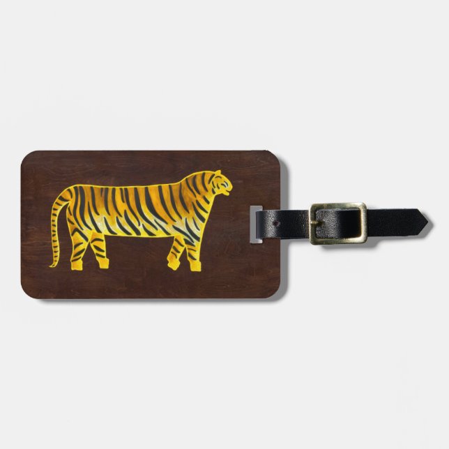 The Tiger 2009 Luggage Tag (Front Horizontal)
