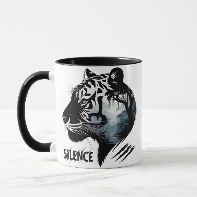 The Tiger Forest  Mug (Left)