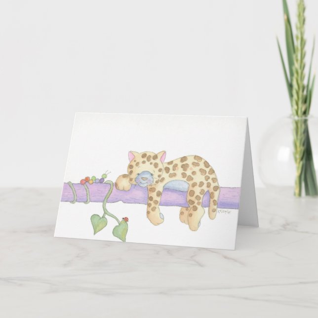 The Tiger greeting card (Front)