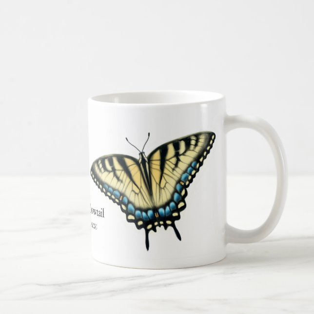 The Tiger Swallowtail Butterfly Mug (Right)