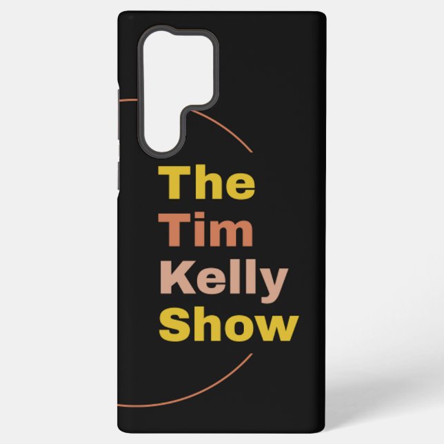 The Tim Kelly Show Samsung Phone Case (Back)