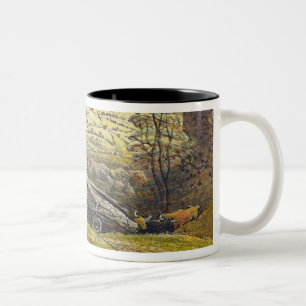 The Timber Wain, c.1833-34 (w/c & gouache on paper Two-Tone Coffee Mug