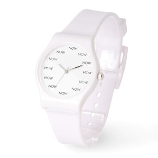 The Time Is NOW Watch – Present Moment Reminder
