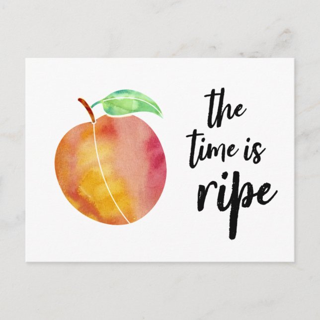The Time is Ripe Impeachment Postcard (Front)