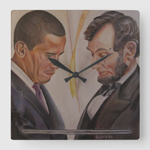 The Timeless Presidential Clock, The Link Square Wall Clock