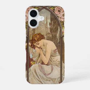 The Times of the Day, Night's Rest, 1899 by Mucha iPhone 16 Case