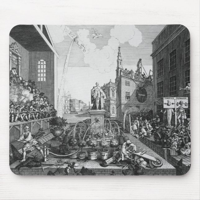 The Times, Plate II Mouse Pad (Front)