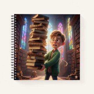 The Timid Librarian Apprentice Notebook