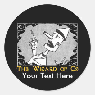 The Tin Man Customise It! Classic Round Sticker