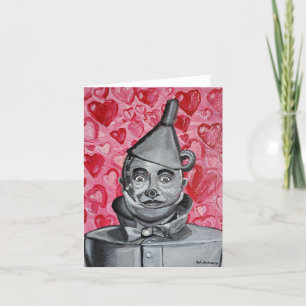 The Tin Man - Small - 4" x 5.6" - Vertical Thank You Card