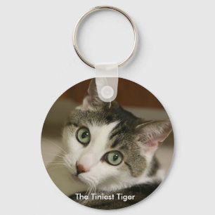 The Tiniest Tiger Keychain